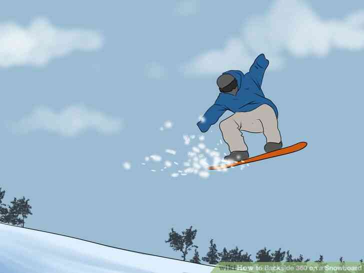 Image intitulée Backside 360 sur un Snowboard Étape 9